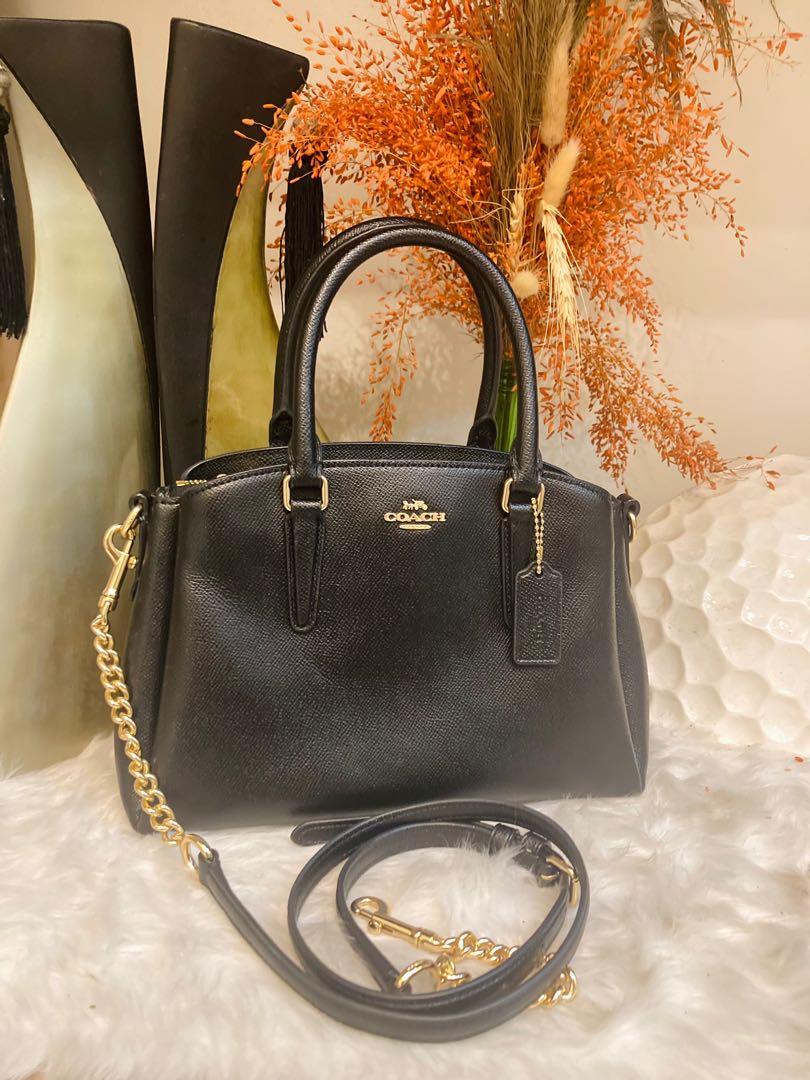 Coach mini sage black clearance