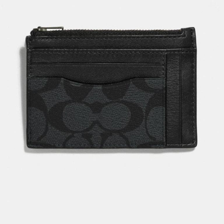 COACH Multiway Zip Card Case F66550 F66649 coach wallet card case
