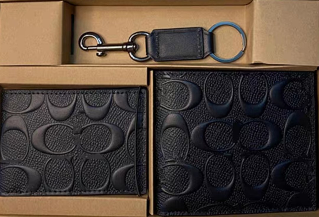 Coach key holder, Luxury, Bags & Wallets on Carousell