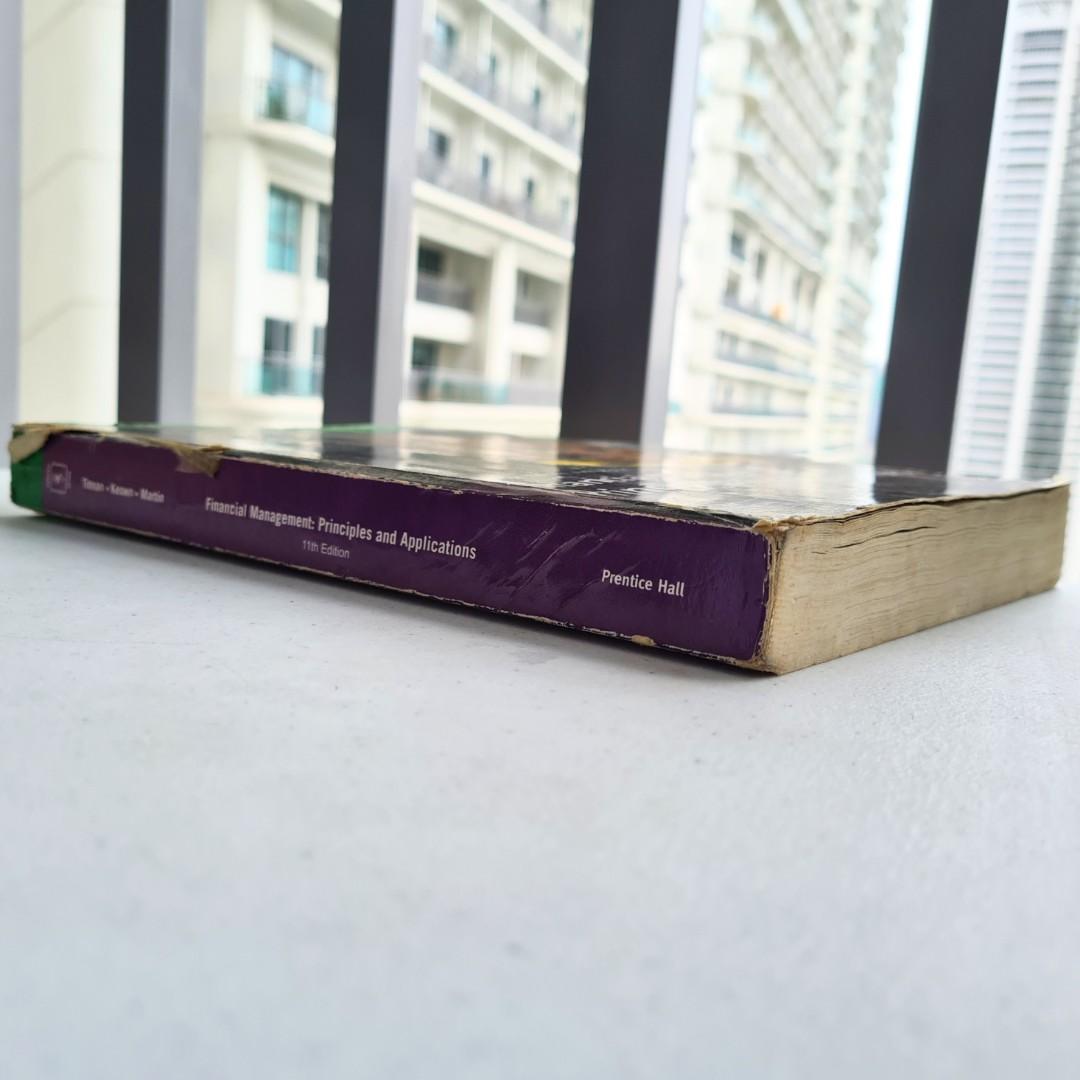 [College Textbook] Financial Management: Principles and Applications (Category: Textbooks) located in Quezon City. Submitted by kocollectibles (Listing ID 1162442205, Image 3). Description: Financial Management: Principles and Applications Selling Price: ₱ 490 RFS: decluttering and need emergency funds no writing and highlights as far as I'm aware of. the books is still solid and compact. just a bit roughed up since it wasn't plastic covered. use