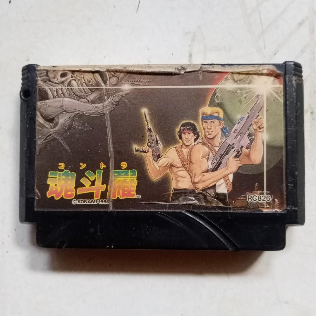 Contra Famicom 1988 Video Gaming Video Games Nintendo on Carousell