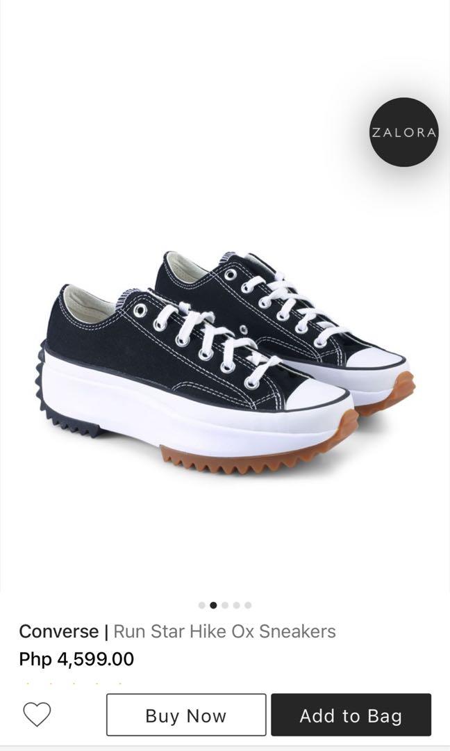 zalora converse run star hike