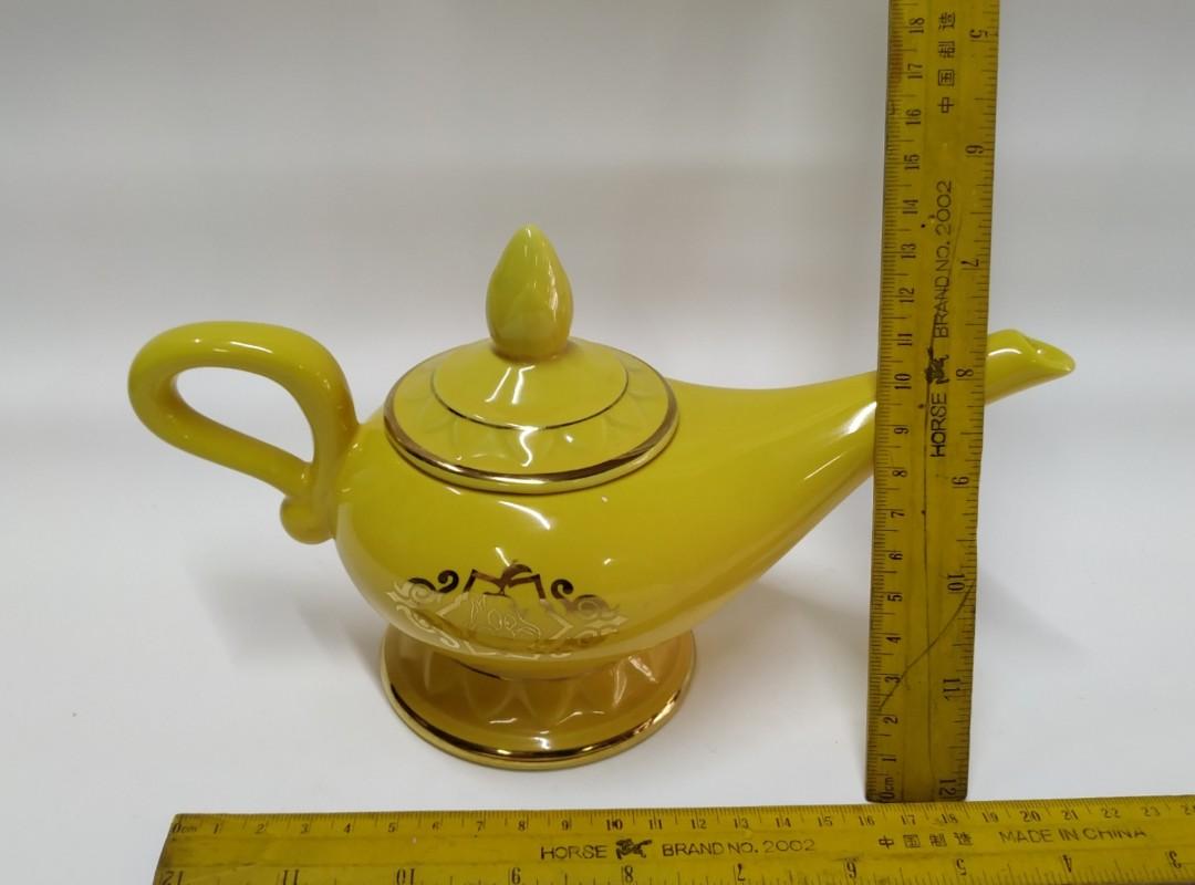 disney aladdin genie lamp ceramic teapot, Hobbies & Toys, Collectibles & Memorabilia, Vintage