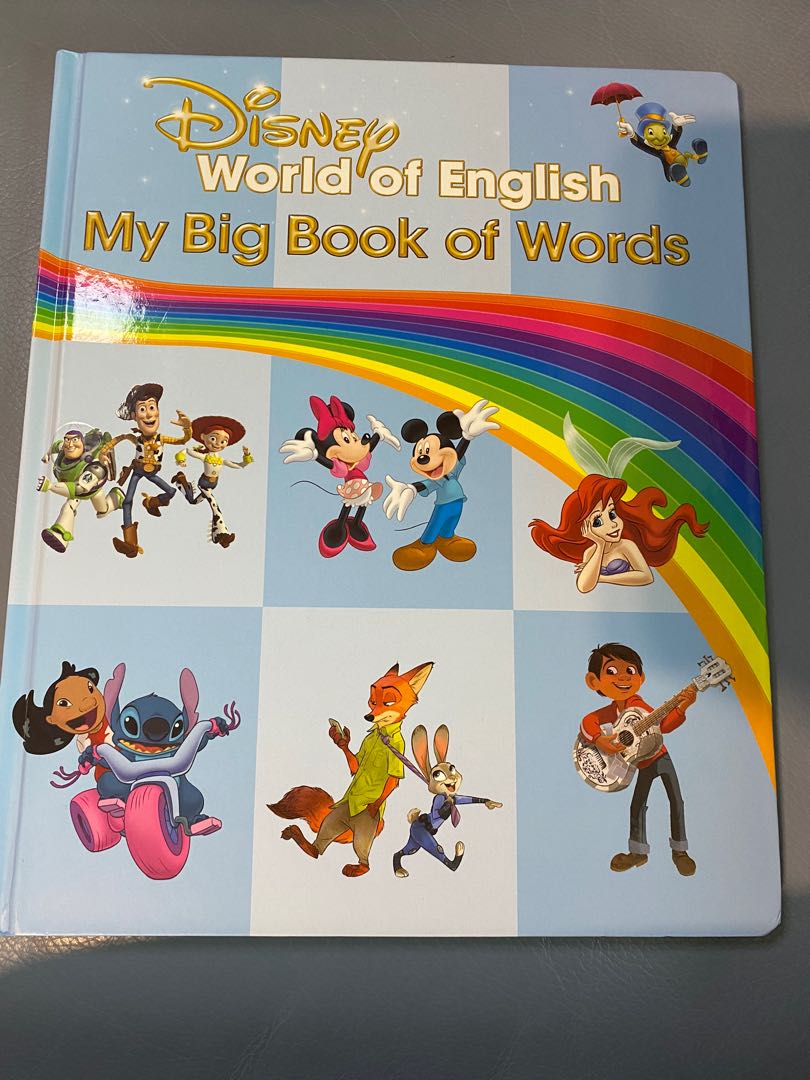 Disney World of English My Big Book of English, 興趣及遊戲, 書本