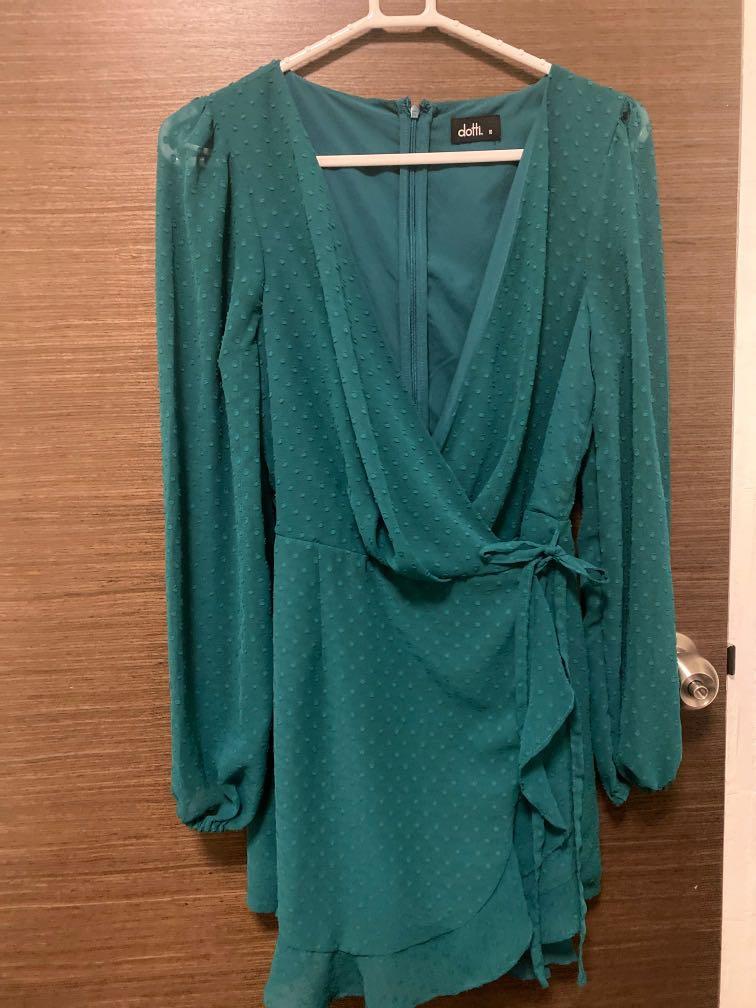 Dotti green jumpsuit sales