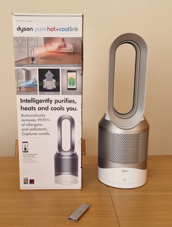 Dyson pure hot+cool link - HP02 - HEPA Air Purifier / Fan, Furniture u0026 Home  Living, Lighting u0026 Fans, Fans on Carousell
