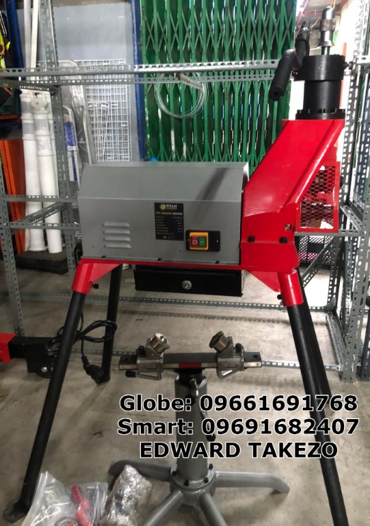 Electric Pipe Groover Pipe Grooving Machine, Commercial & Industrial