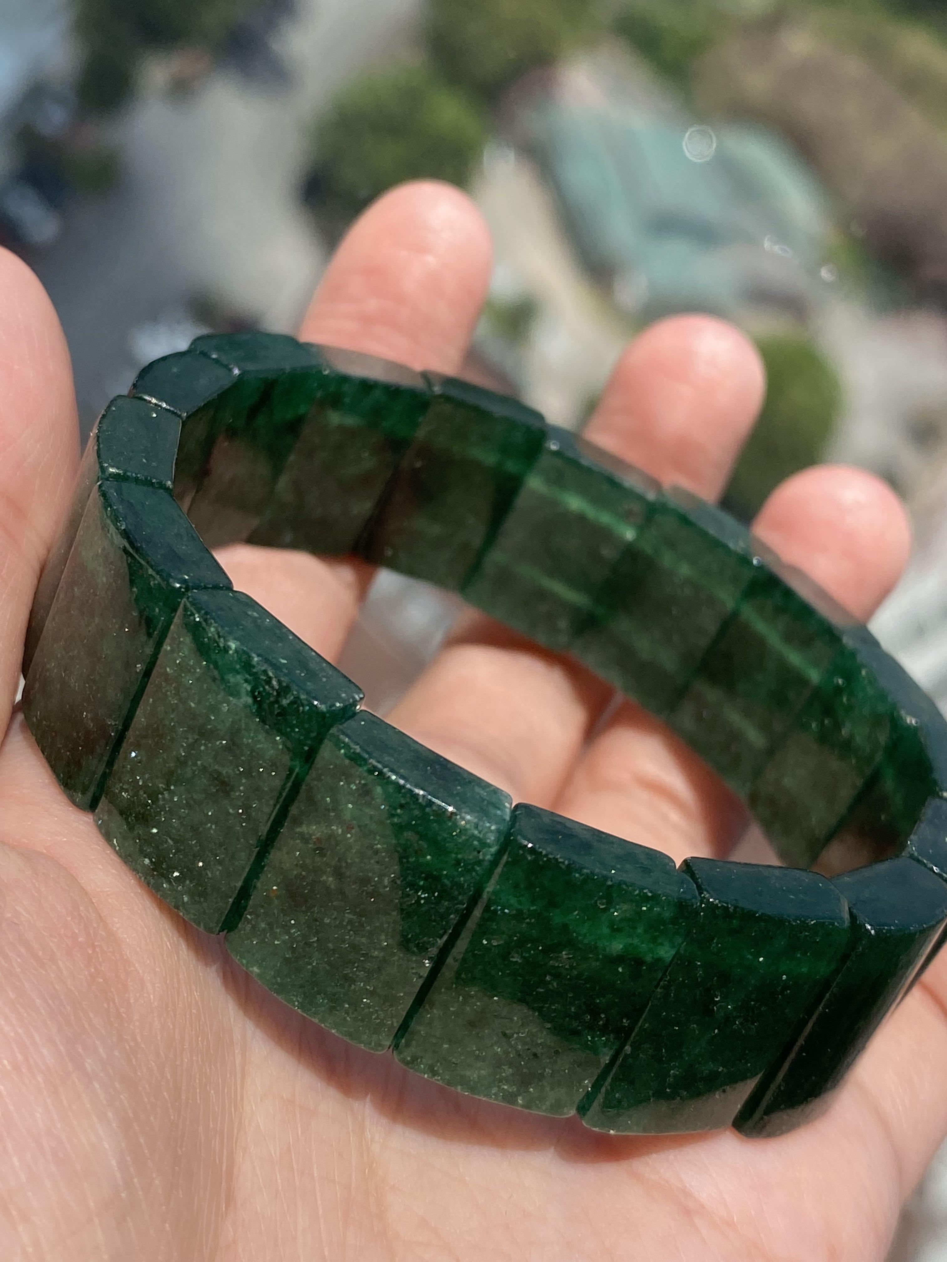 Emerald on sale crystal bracelet