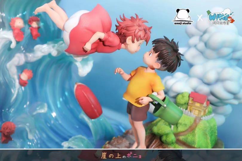 風のEmoji Studio 聯名款 宮崎駿系列第一彈 波兒和宗介gk hunter, 預購 - Carousell