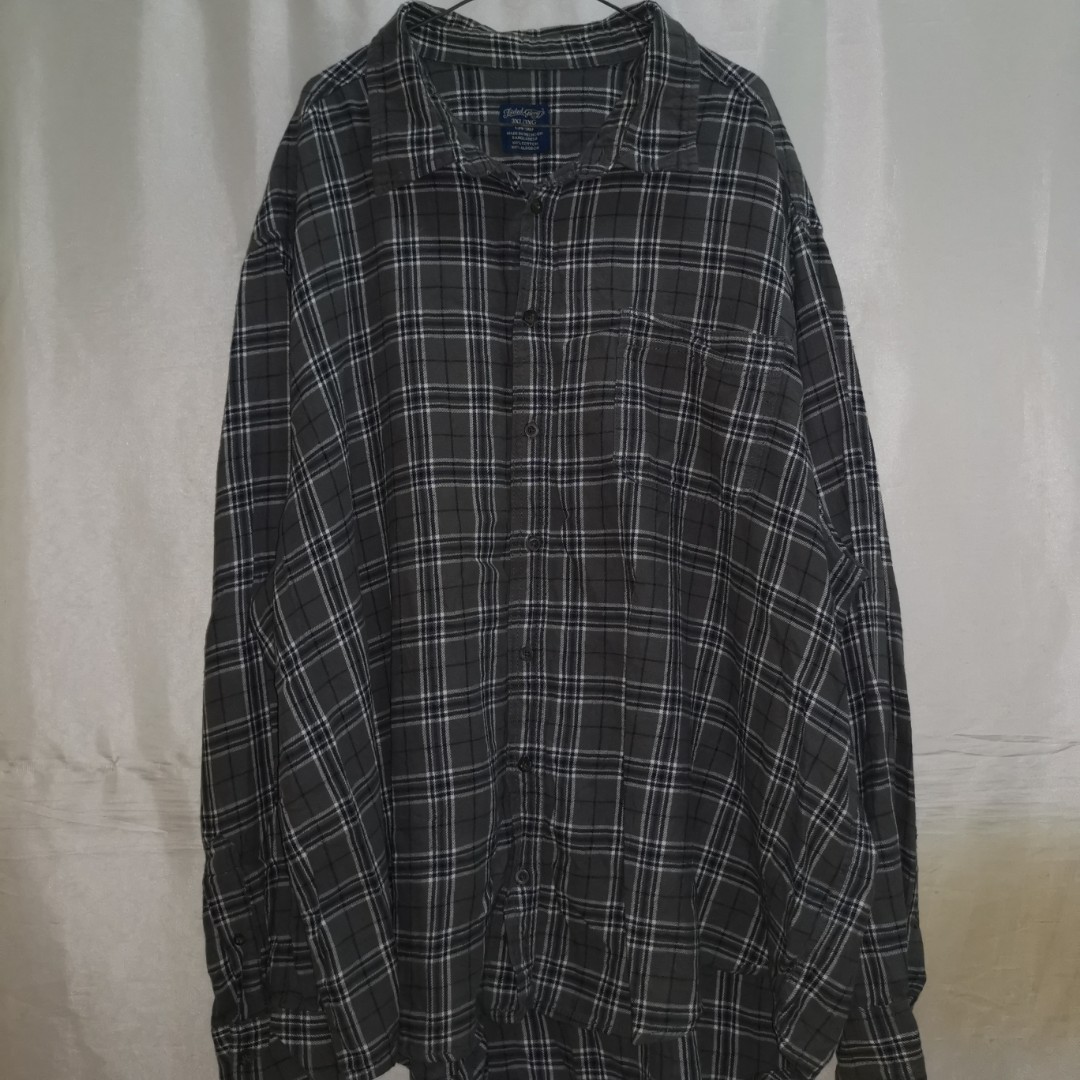 Faded Glory Flannel Longsleeve (Dark 