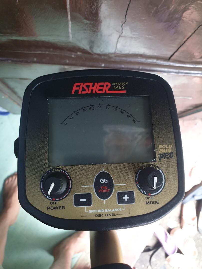 FISHER GOLD BUG PRO. US WATER PROOF. UP TO 5m DEEP., Community on Carousell