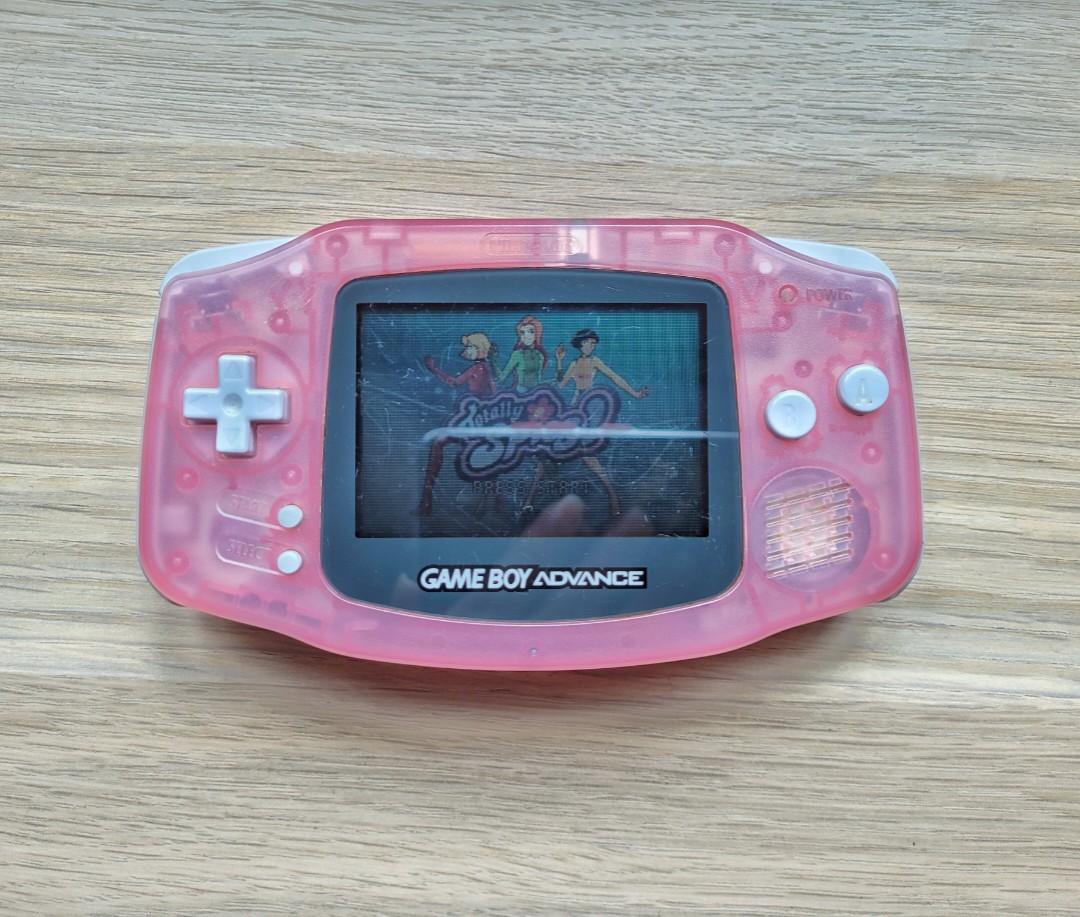 Transparent pink GBA and black GBA 期間限定で特別価格 - アニメ