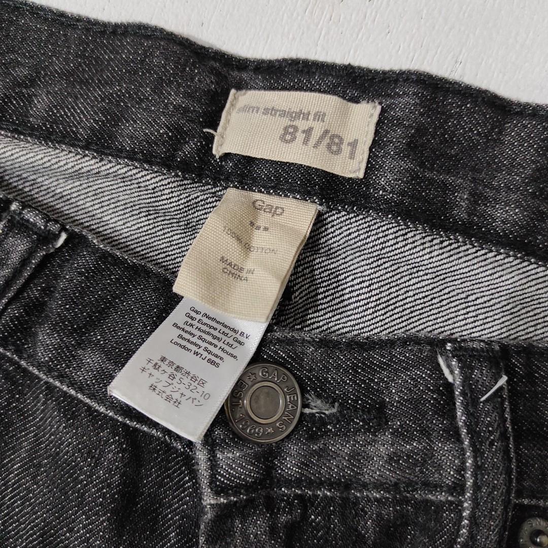 GAP jeans size 34, Fesyen Pria, Pakaian 