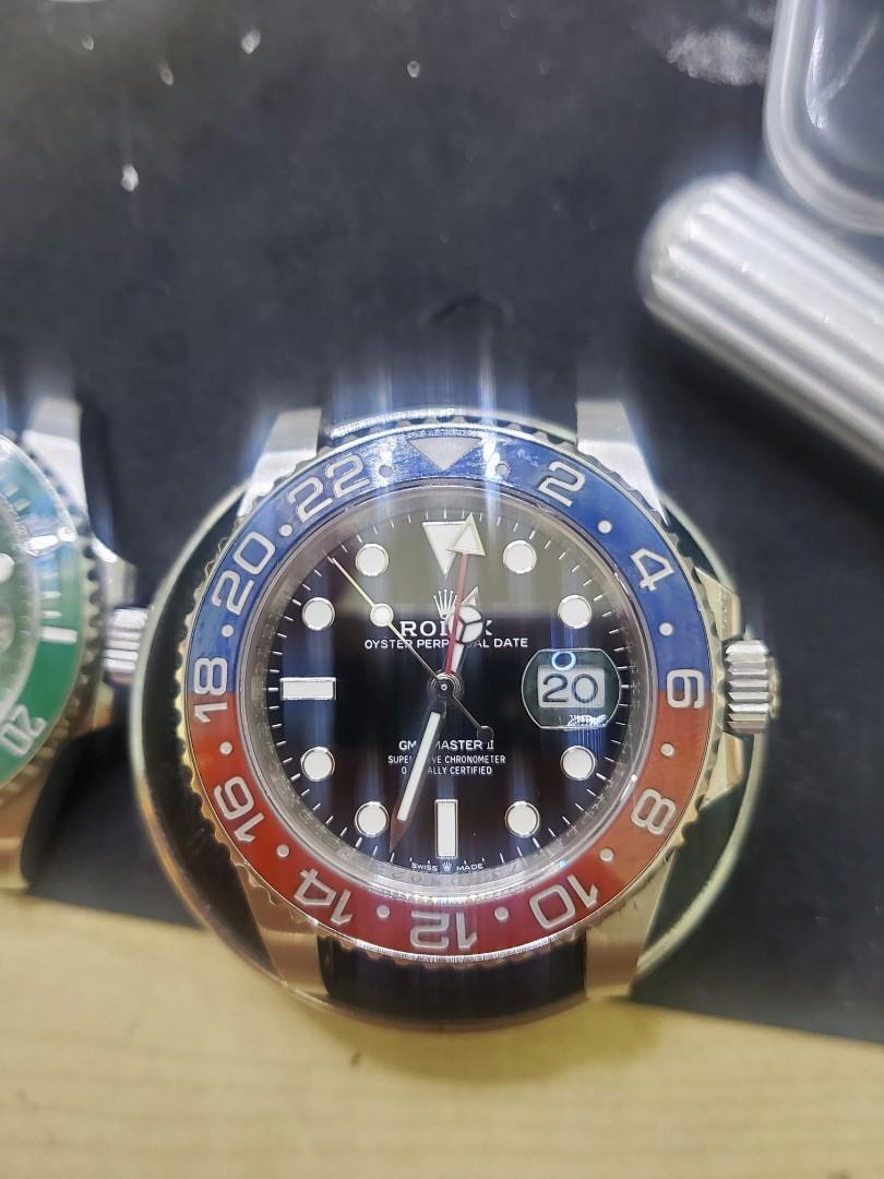 Genuine Rolex 30mm Crystal with AR and LEC for Sub or GMT