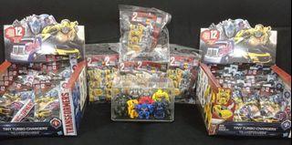 62 PCS Hasbro Premiere Edition Transformers The Last Knight Tiny Turbo Changers (SOLD AS A SET)