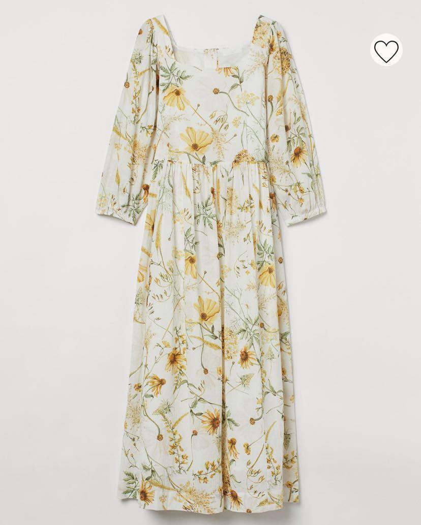 H&m 2025 flower dress