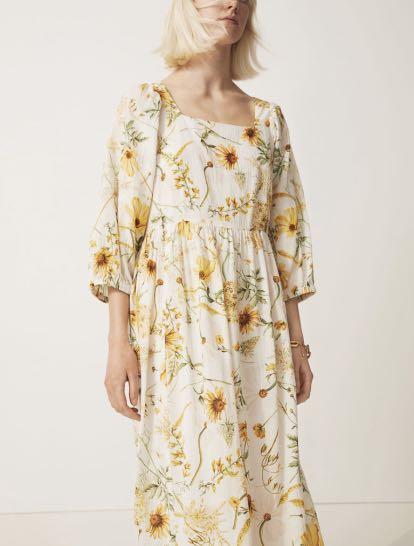 H and m flower dress new arrivals