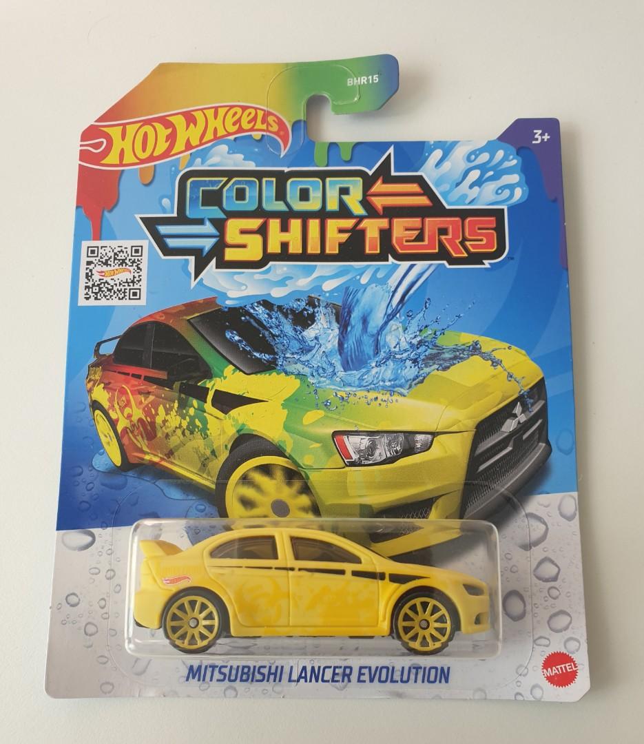 Hotwheels Color Shifters Mitsubishi Lancer Evolution (2008 Lancer ...