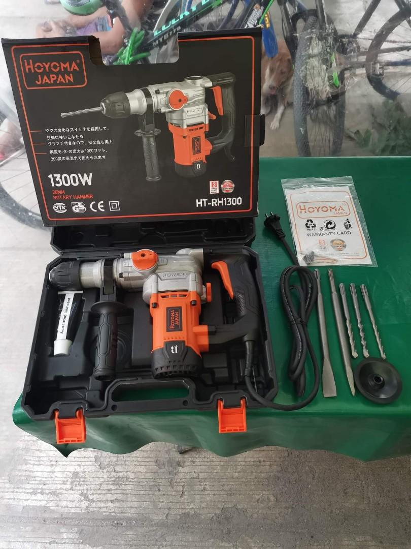 Hoyoma Chipping Gun/Hammer Drill 26mm, Commercial & Industrial