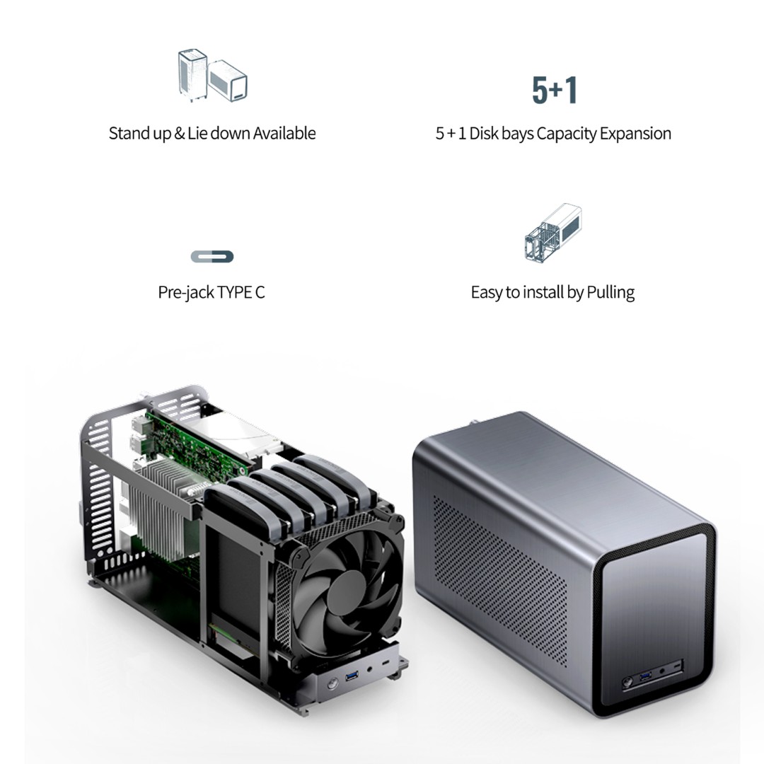 Jonsbo N1 NAS itx Case, Computers & Tech, Parts & Accessories, Computer