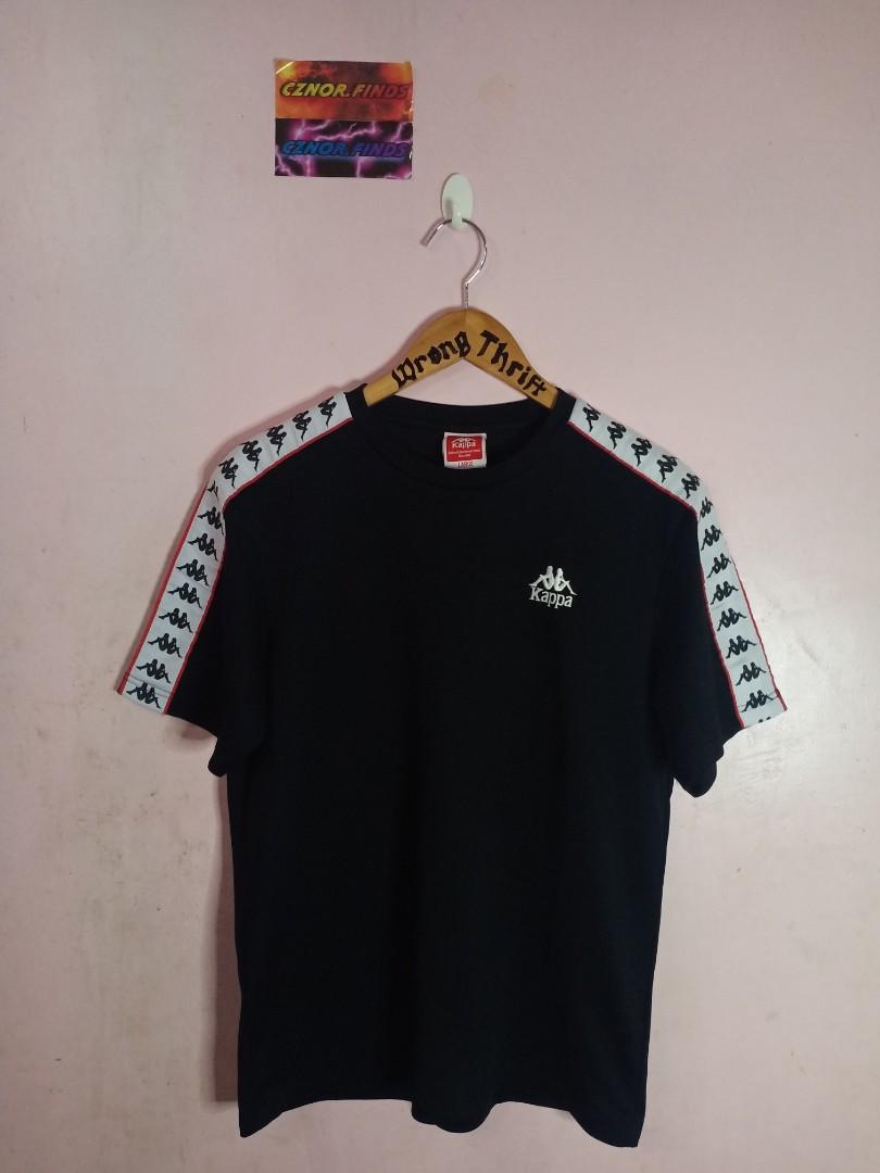 Kappa Sidetaped Shirt, Men's Fashion 