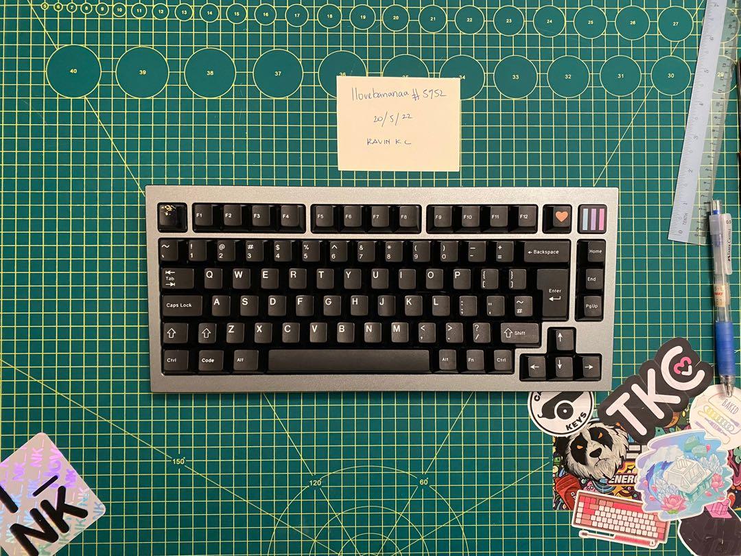 Keychron Q1 ISO barebones, Computers & Tech, Parts & Accessories, Computer Keyboard on Carousell
