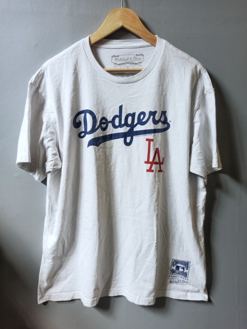 LA Dodgers X Cooperstown Collab Tee, Men's Fashion, Tops & Sets ...