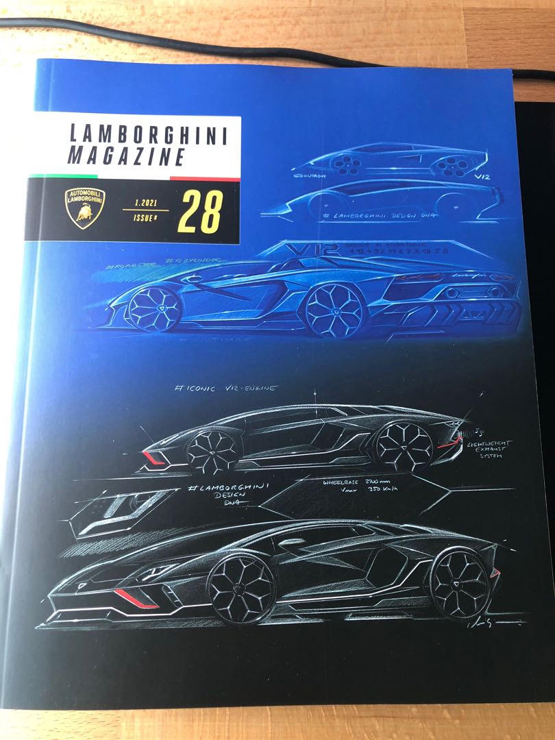 Toys,　#Issue　Hobbies　Lamborghini　28,　Magazine　Magazines　Books　Magazines,　on　Carousell