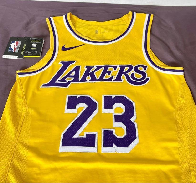 NBA Lakers Front 8 & Back 24 Custom Kobe Bryant With KB Patch Yellow Men  Jersey