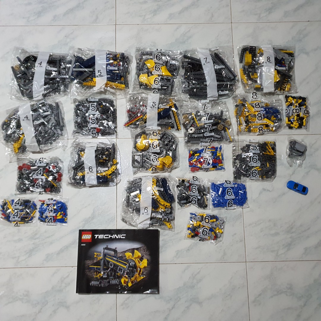 LEGO 42055 SPARE PARTS, Hobbies & Toys, Toys & Games on Carousell