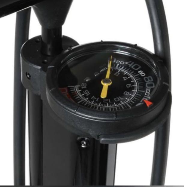 Lifeline AirBlast Tubeless Tyre Track Pump Sports Equipment