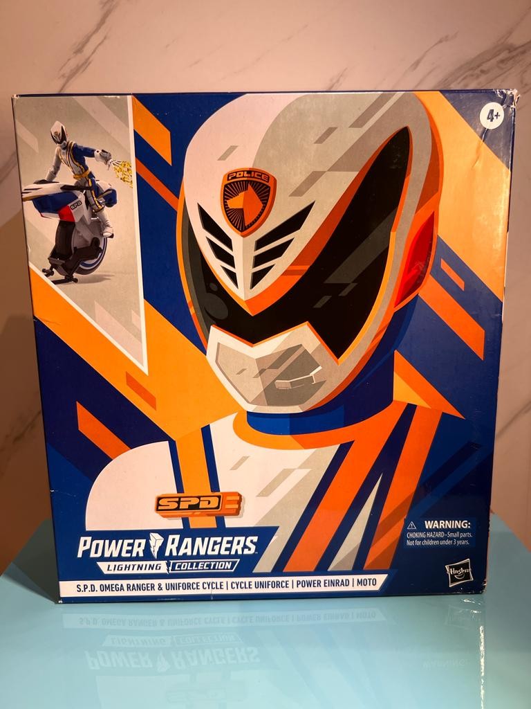 Lightning Collection S.P.D Omega Ranger & Uniforce Cycle, Hobbies