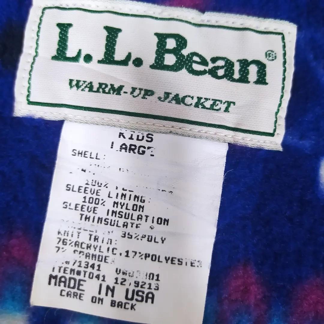 LL Bean Vintage Navajo inner Polar
