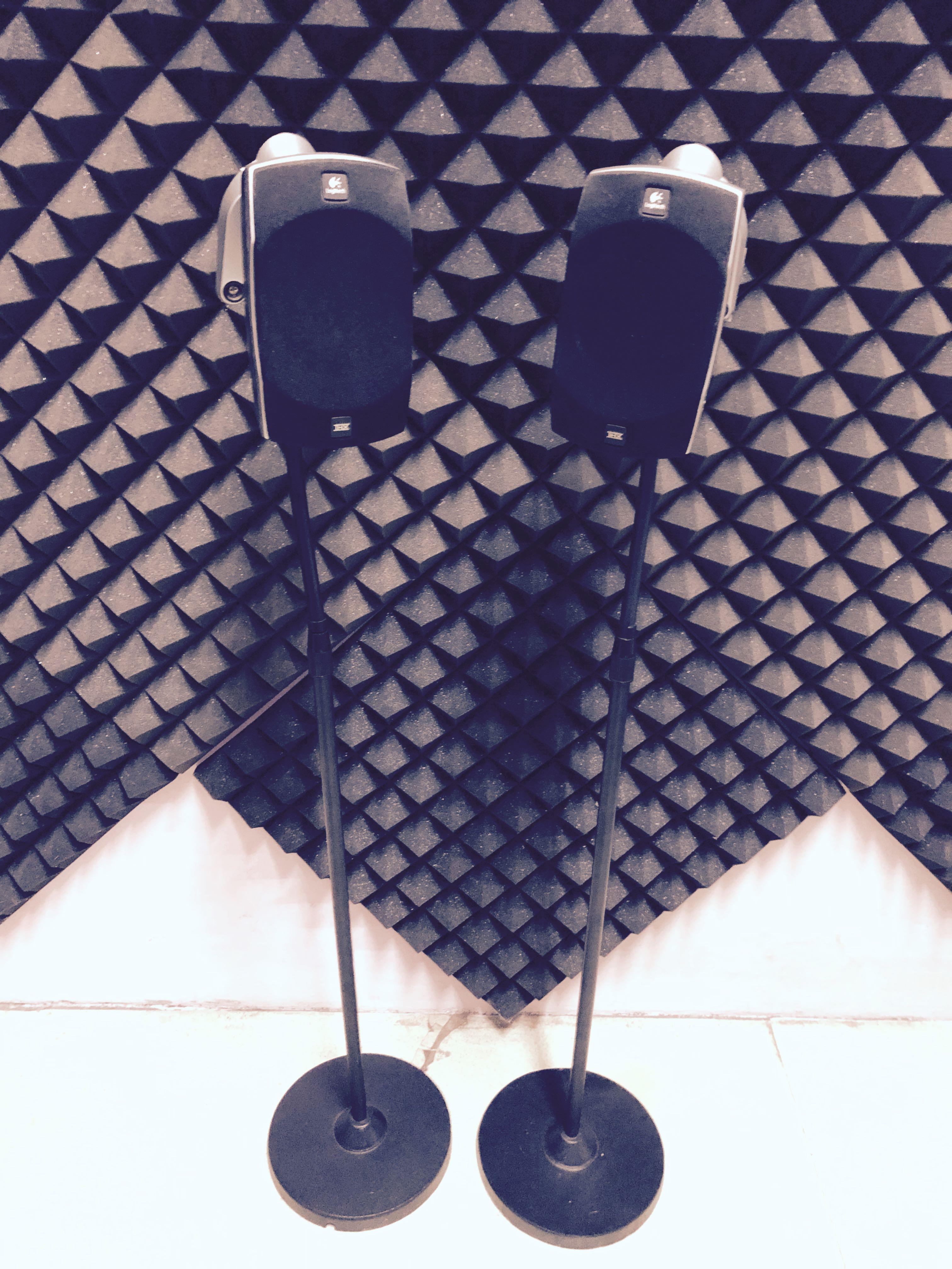 Logitech z 5500 speaker stands clearance