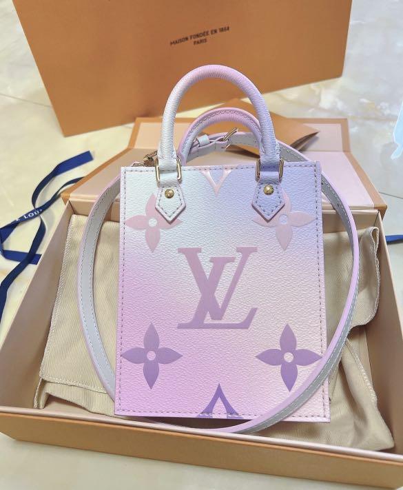 Louis Vuitton 2022 Spring In The City Monogram Sunrise Petit Sac Plat -  Purple Mini Bags, Handbags - LOU638599