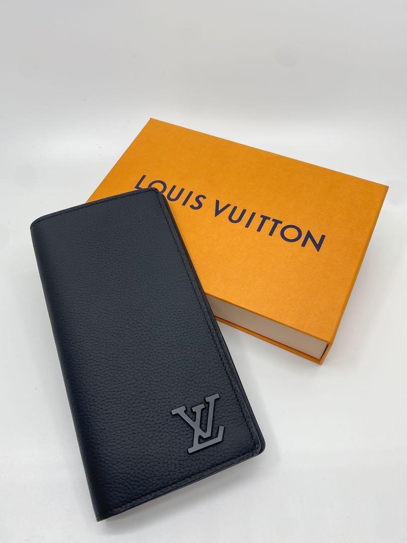 Louis Vuitton 2021 Pre-owned Brazza graphic-print Wallet - Black