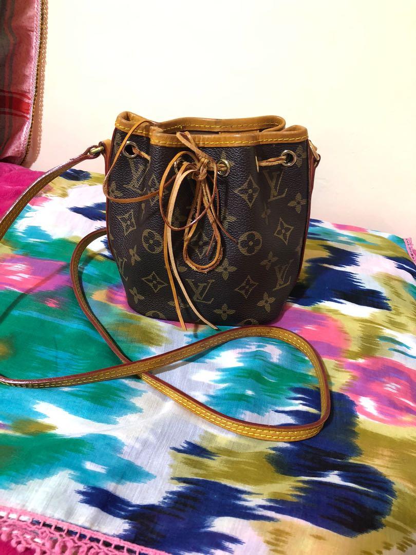 Louis Vuitton Mini Bucket Sling Bag