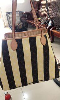 lv rayures neverfull
