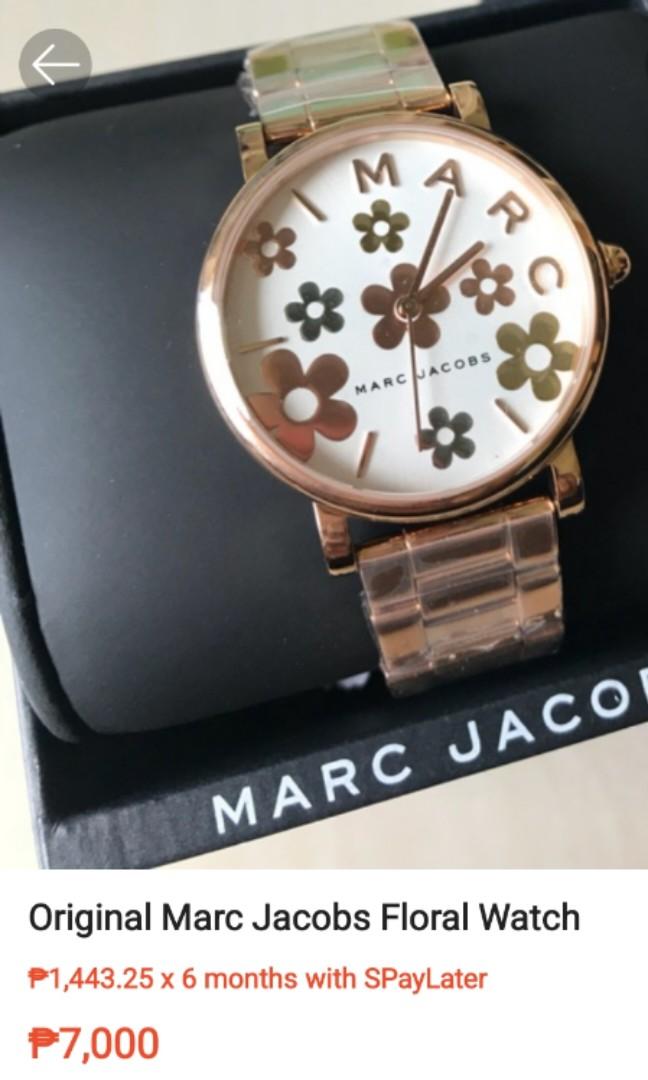 Marc jacobs flower store watch