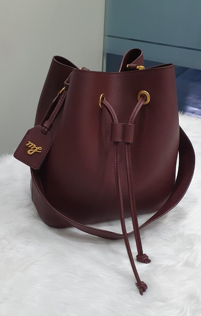 Marhen J bucket bag Jenny Tawny Port