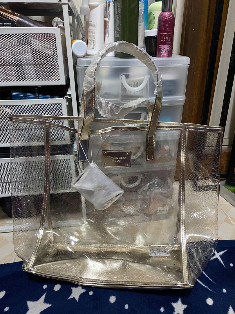 Michael kors 2025 clear tote