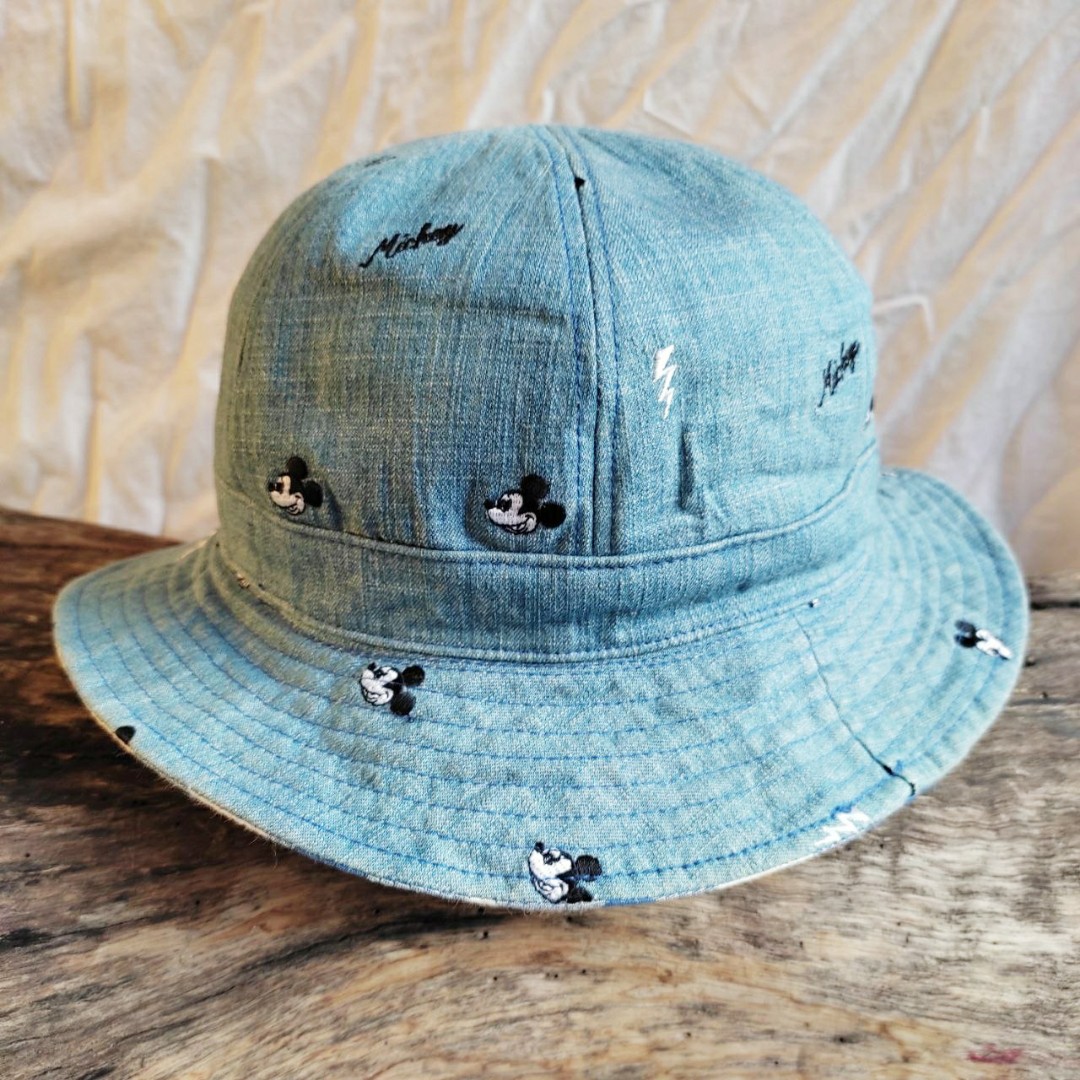 Mickey bucket hat, Fesyen Pria 