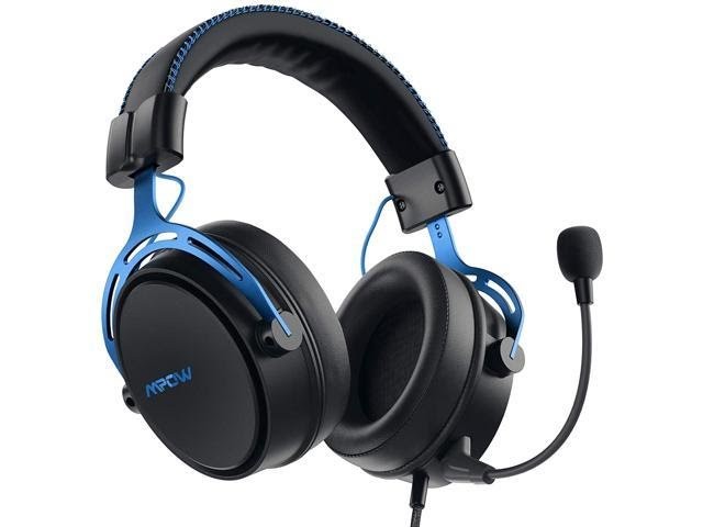 Mpow Air SE Gaming Headset with mic, Over-Ear Gaming Headphones with 3D