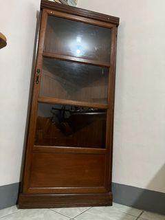Narra cabinet corner shelf