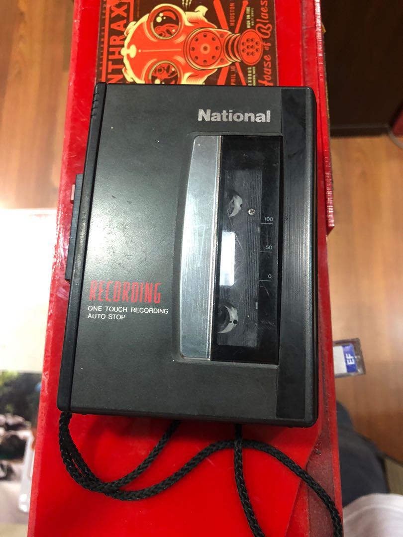 National cassettes recording player, Audio, Portable Music Players on