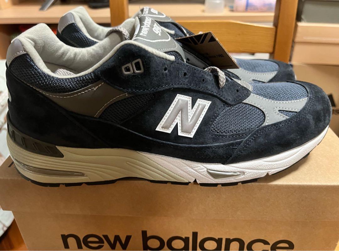 全新New Balance M991 NV Made In England sz. US11/UK10.5, 男裝, 鞋