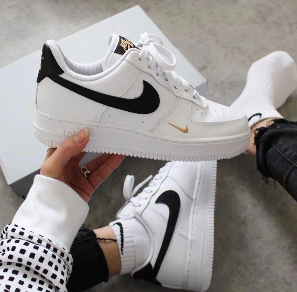 Wmns Air Force 1 '07 Essential 'White Black' - Nike - CZ0270 102 - white/ white/black/black