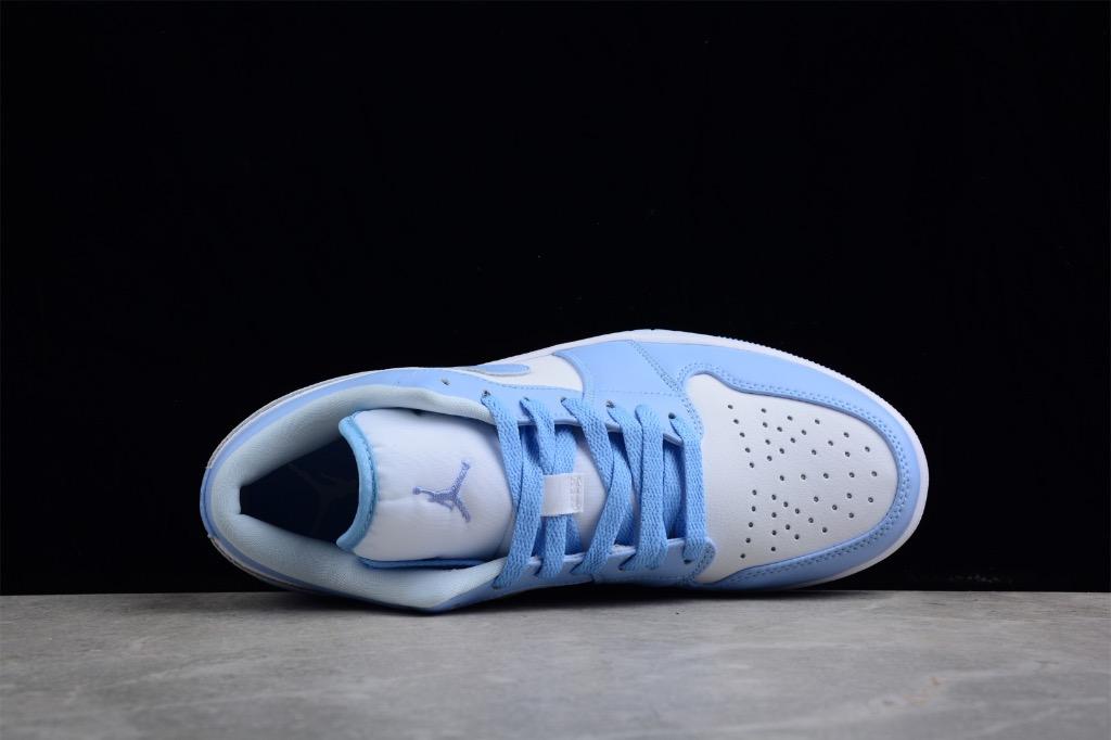 NIKE Air Jordan 1 Low “Aluminum” Baby blue shoes Euro 36-46, Women's  Fashion, Footwear, Sneakers on Carousell