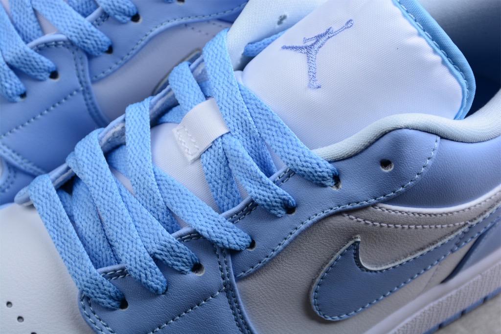 NIKE Air Jordan 1 Low “Aluminum” Baby blue shoes Euro 36-46, Women's  Fashion, Footwear, Sneakers on Carousell