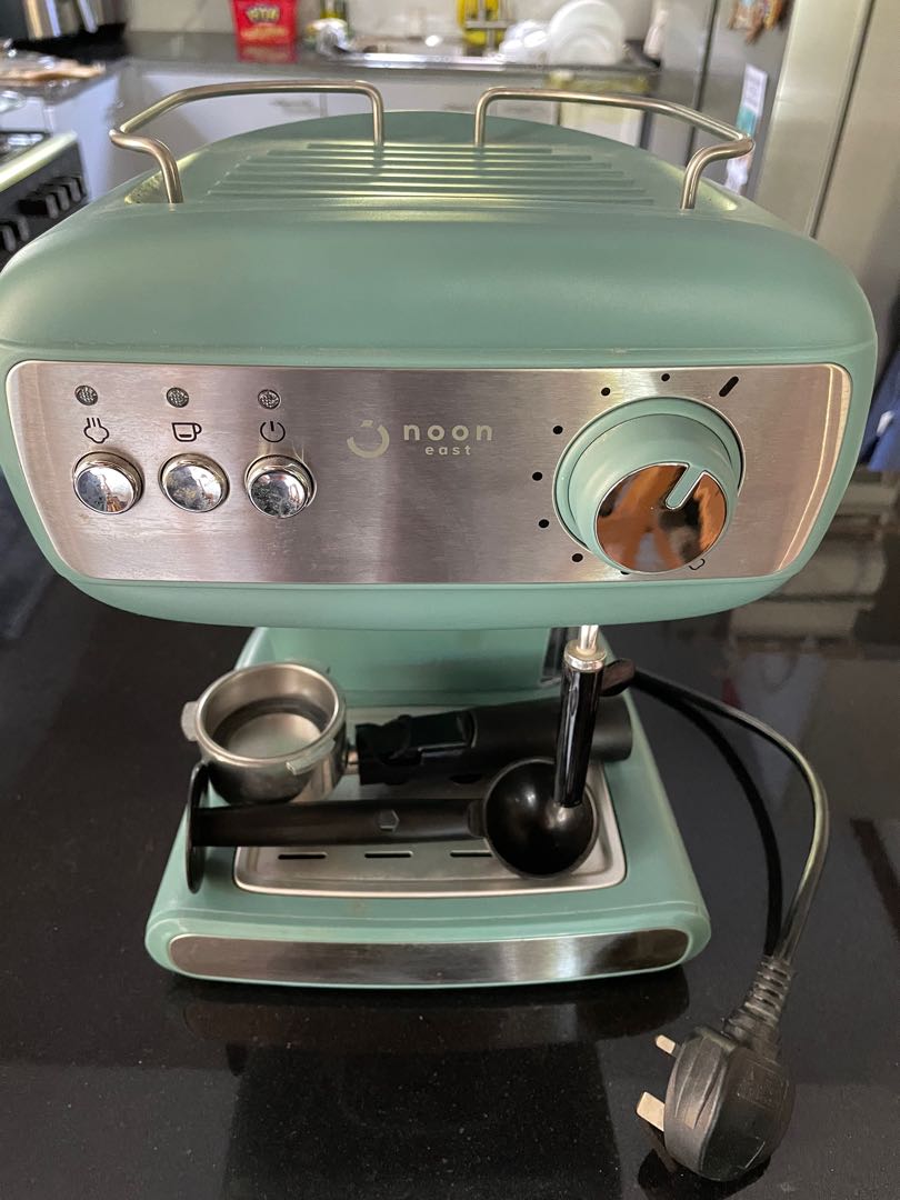 Noon East 15Bar Coffee Machine, Furniture & Home Living, Kitchenware